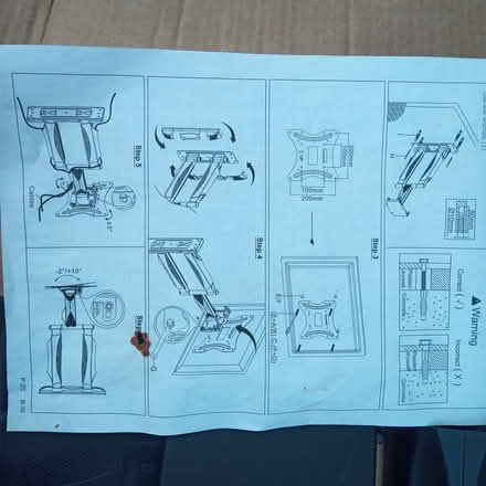 Photo of free Tv wall mount (Charlbury OX7) #2
