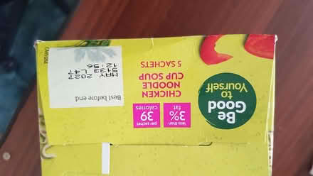 Photo of free 3 packets of Sainsbury cup soups, Use by May 2027 (Lords Wood ME5) #2