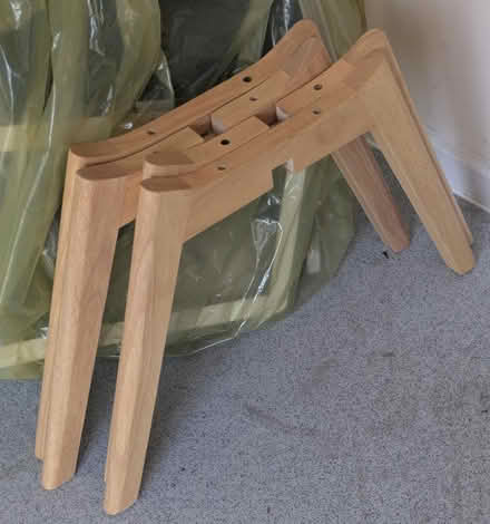 Photo of free New chair legs x2 (E14 Isle of Dogs) #1