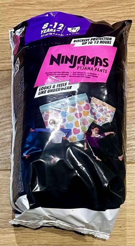 Photo of free Ninjamas Pyjama Pants Age 8-12 (Winnersh RG41) #1