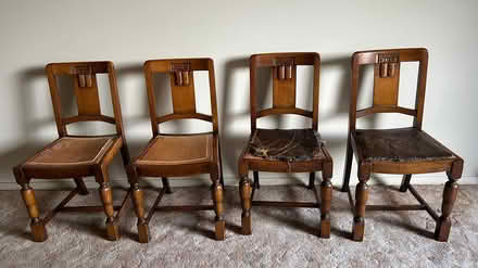 Photo of free Tudor Oak Dining Chairs (Ballarat Central) #1