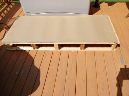 Photo of free Wooden storage box for twin bed (stony plain) #1