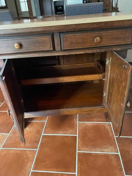 Photo of free Kitchen island or side piece (Plymouth mn) #2