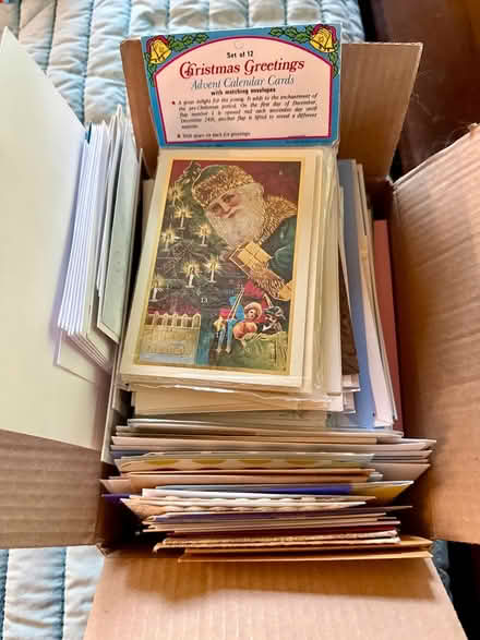 Photo of free Box of variety of greeting cards (Pittsford-Perinton) #1