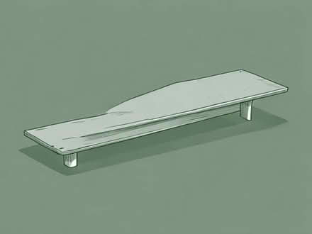 Photo of free Blue Formica - faced shelf 5’ long (Eastbourne BN20) #1