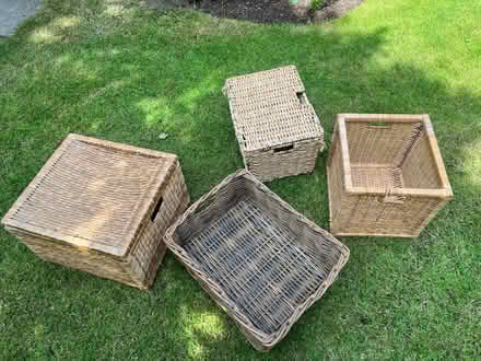 Photo of free Wicker baskets (Juniper Green EH14) #1