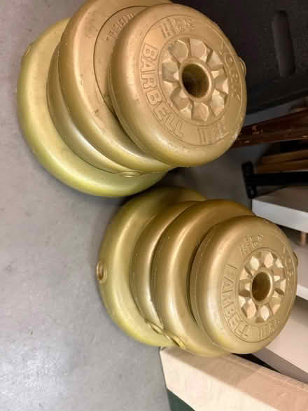 Photo of free Loose Weights to add to dumbells (Crookes S10) #1