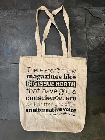 Photo of free Big issue tote bag (Ladybarn, M14) #2