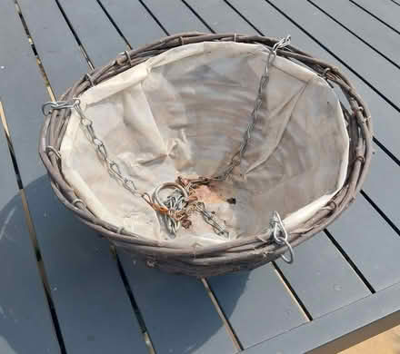 Photo of free Two hanging baskets of different sizes (Hucclecote GL3) #2