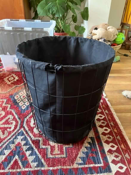 Photo of free IKEA metal & fabric laundry basket (Shoreham By Sea BN43) #1