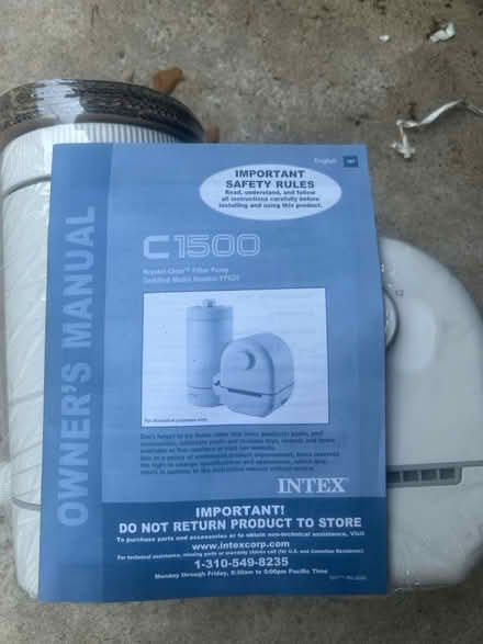 Photo of free Pool ladder and filter (Tinton falls) #3