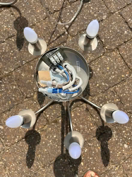 Photo of free Modern stainless steel light fittings (The Dales IP1) #2