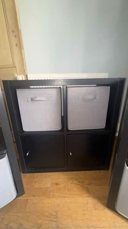 Photo of free Black Cube Storage Unit + Inserts (Greenwich SE10) #4