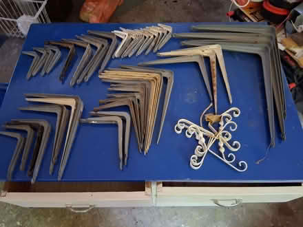 Photo of free Metal Shelf brackets - various (Chesterfield S40) #2