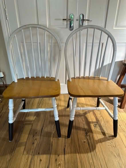 Photo of free Wooden chairs (High Heaton NE7) #3