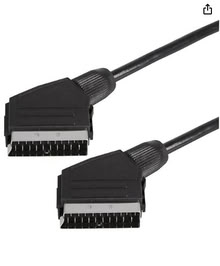 Photo of Scart to Scart cable (E & C (near tube) SE11) #1