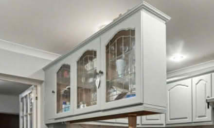 Photo of free Glass fronted kitchen cupboards (Home CR0) #1