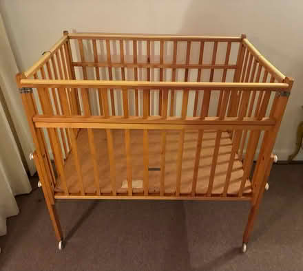 Photo of free Foldable baby crib (Highland Park) #1