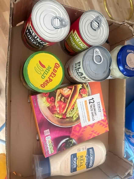 Photo of free Tins etc (GU31 Petersfield Heath) #1