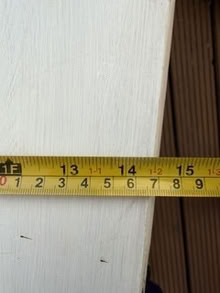 Photo of free small wood folding table (Woking GU21) #3