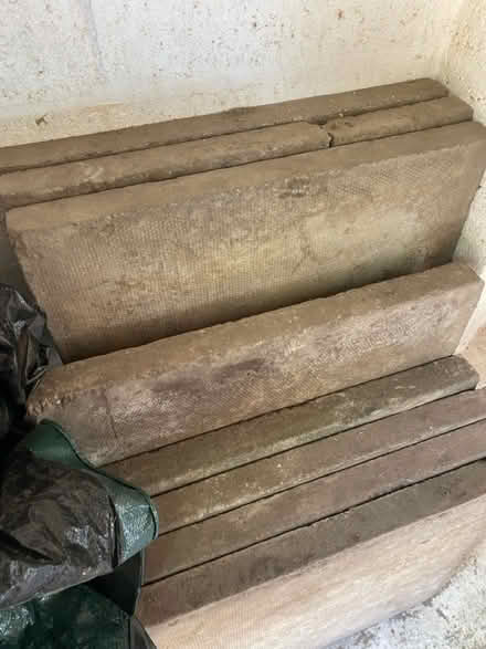 Photo of free Concrete garden slabs (Leckhampton) #1