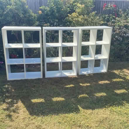 Photo of free 3 cube shelf units (Polegate BN26) #1