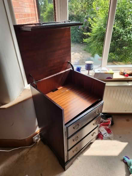 Photo of free Unique solid wood cabinet (Woodford SK7) #4