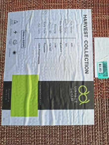 Photo of free Rug orange patches (Wendover HP22) #2
