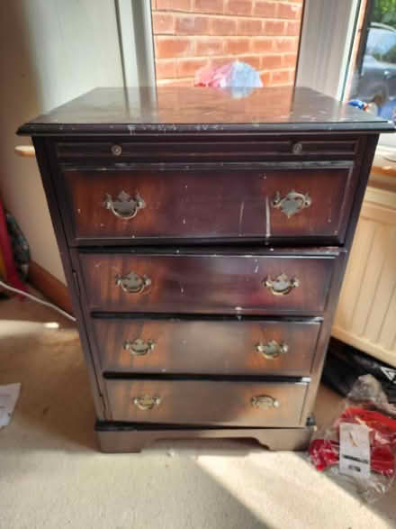 Photo of free Unique solid wood cabinet (Bramhall SK8) #1