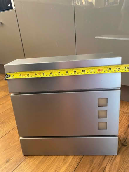 Photo of free Metal wall hung post box (Leckhampton GL53) #2