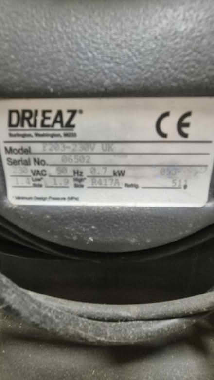 Photo of free Ezi Dri-Eaz Dehumidifier (Hastings TN37) #2