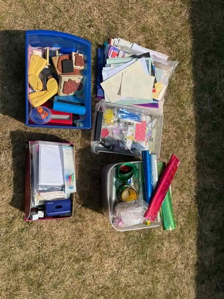 Photo of free Card making items (Rowley Park ST17) #1