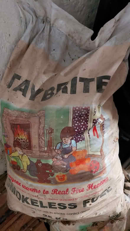 Photo of free 25kg Taybright smokeless coal (Aldrington BN3) #1