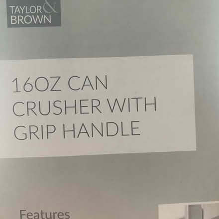 Photo of free Can crusher (West Molesey) #1
