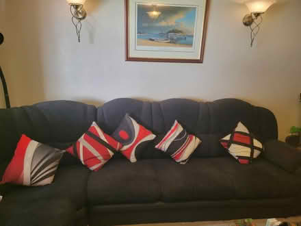 Photo of free 6/7 seater corner suite/sofa (RG12) #3