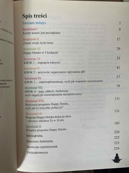 Photo of free Book Happy Detox in polish (Finchley road statio) #4