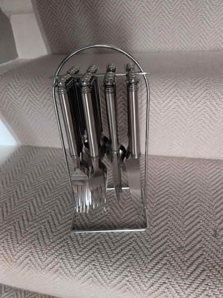 Photo of free Set of cutlery and stand (Sion Hill BA1) #1