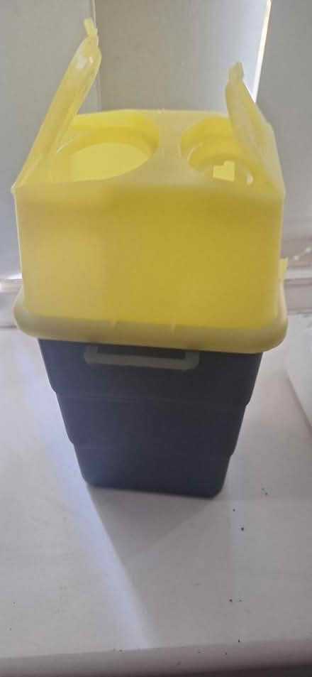 Photo of free medical sharp bin 1L (Brent lea TW8) #2