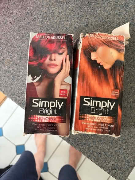 Photo of free Hair dye x 2 (Peachcroft OX14) #1