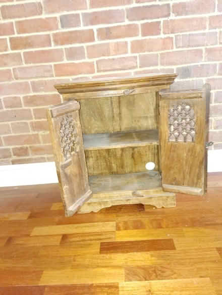 Photo of free Small wooden cabinet (Shurlock Row RG10) #2