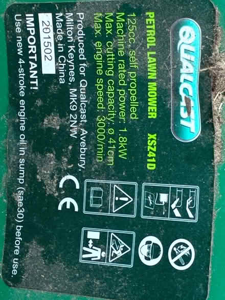 Photo of free Petrol lawn mower (Cheadle Hulme SK8) #4