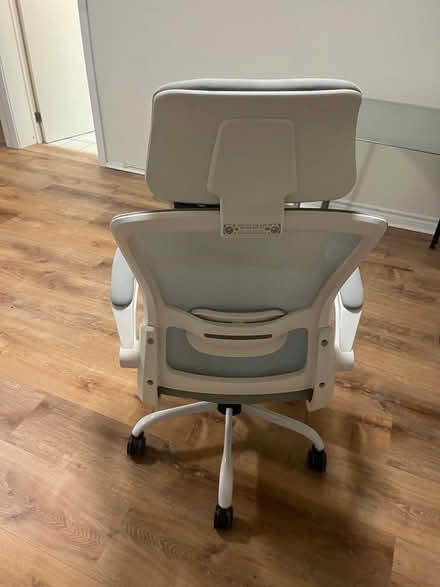 Photo of free White and grey office chair (Bloor West Village) #4
