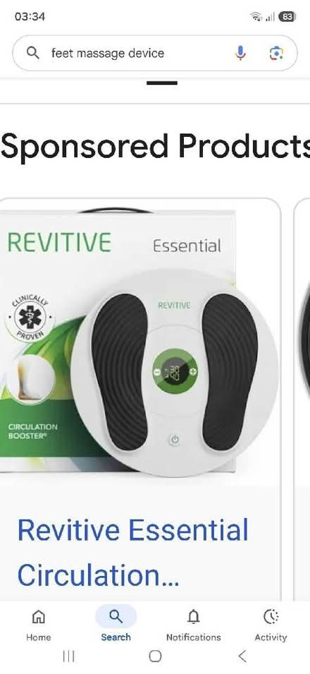 Photo of Feet massager revitive (Ramsgate CT11) #1