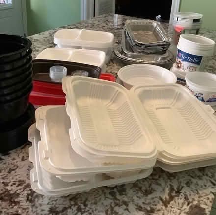 Photo of free Variety of take-away containers (Beacon Hill North) #1