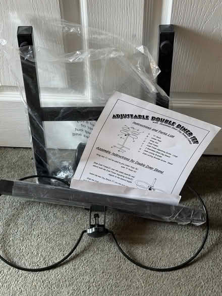 Photo of free Dog bowl stand (Kings Furlong RG21) #1