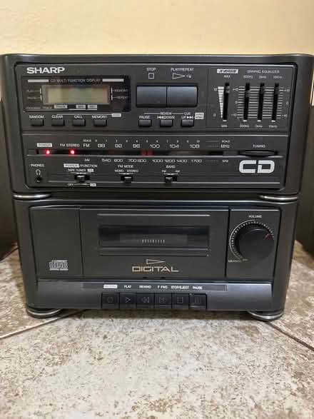 Photo of free SHARP Portable Stereo (987 Getoun Dr, Concord) #2