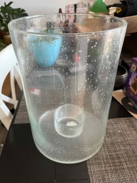 Photo of free Glass hurricane lamp (Cliffside Park, NJ) #1