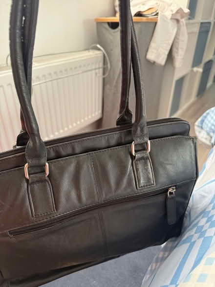 Photo of free Black leather handbag (Tyburn B24) #1