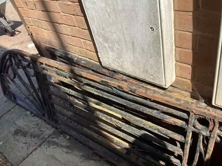 Photo of free Wrought iron tall gates 2 (BN16 3TG) #1