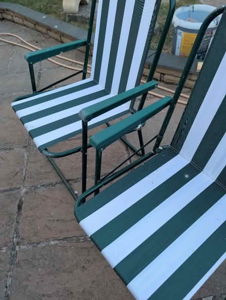 Photo of free 2 x Deckchairs (Stonehouse GL10) #2